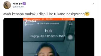 Berniat Video Call dengan Ayah, Wajah Gadis Ini Malah Dilihat Tukang Nasgor