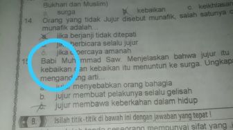 Typo, Buku Agama SD di Pangkalpinang Ditarik karena Menghina Nabi Muhammad