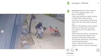 Sedang Dorong Kereta Bayi, Seorang Wanita Jadi Korban Aksi Begal Payudara