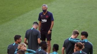 Quique Setien: Bayern Sadar Barcelona Bisa Menghancurkan Mereka