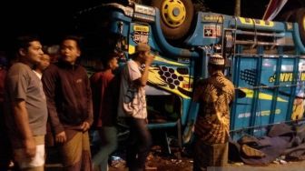 Kecelakaan Beruntun 2 Truk dan 6 Motor di Sempolan Jember, 7 Orang Tewas