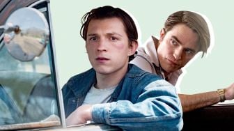 Viral Foto Tom Holland Ngemper di Jalan dengan Rambut Gondrong, Ini Faktanya