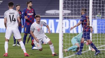 Hasil Liga Champions: Bayern Munich Hancurkan Barcelona 8-2