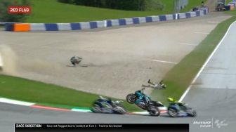 Buntut Insiden di MotoGP Austria, Morbidelli Minta Maaf Pada Zarco, Kenapa?