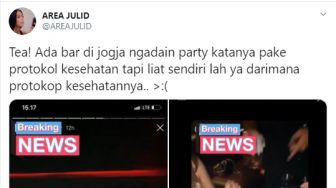 Diduga Gelar Pesta Tanpa Protokol Kesehatan, Warganet Kecam Bar di Jogja