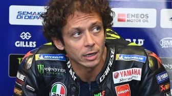 Gagal Podium, Begini Komentar Rossi Usai 'Kepleset' di MotoGP Prancis 2020