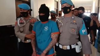 Akhirnya! Geng Motor Pembacok Polisi Cianjur Ditangkap, Badan Penuh Tato