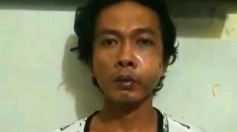 Usai Viral Tendang Motor IRT, Jukir Arogan Minta Maaf dengan Muka Lebam