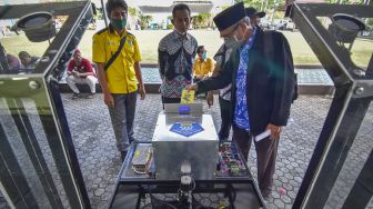 Pameran Mesin Produksi Anak SMK NTB