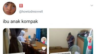 Viral Gambar Ibu Bantu Anaknya Hafalan, Bikin Warganet Ngakak!