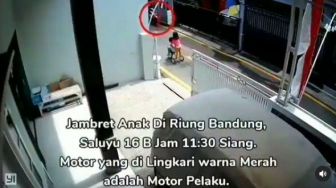 Viral Kalung Emas Bocah di Bandung Dijambret Saat Asyik Bersepeda