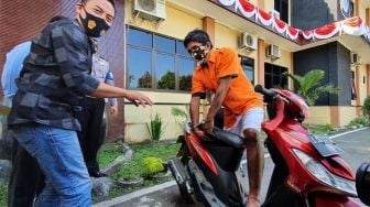 Modal Video Youtube, Pria di Purworejo Bongkar Jok Motor untuk Curi HP