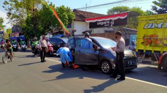 Viral Pengemudi Dikira Meninggal di Tengah Jalan Sorosutan, Ini Faktanya