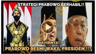 CEK FAKTA: Benarkah Prabowo Subianto Jadi Wapres Gantikan Maruf Amin?