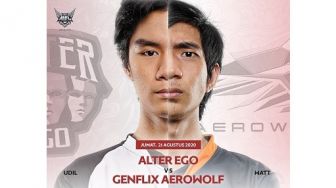 Udil Main, Alter Ego Hempaskan Aerowolf di MPL Season 6