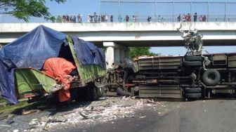 Tabrakan Beruntun di Jalan Tol Cipali, Dua Orang Meninggal