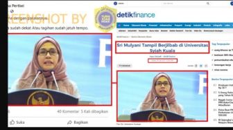 CEK FAKTA: Benarkah Sri Mulyani Berjilbab sebagai Kode Pilkada Sudah Dekat?