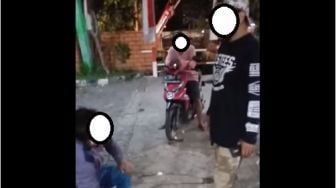 Cekcok Ojek Pangkalan vs Ojol, Perebutan Kunci Motor Terjadi