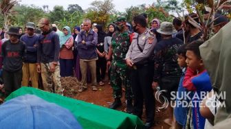 Suasana Haru Pemakaman Bocah Saskia, Dikenal Cerdas dan Rajin Mengaji