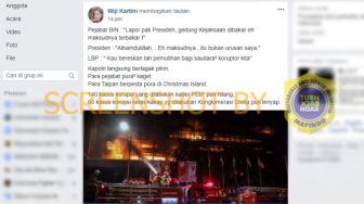 CEK FAKTA: Benarkah LBP Minta 'Pemutihan' Koruptor Usai Kejagung Terbakar?