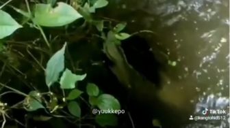 Viral Penampakan Kuntilanak di Sungai Bikin Geger Warganet, Siang Bolong!