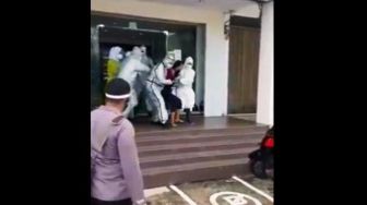 Klarifikasi Video Viral Jemput Paksa Warga Pengusap Air Liur Jenazah Corona