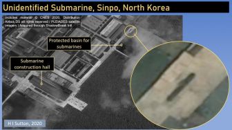 Kapal Selam Misterius Tertangkap Satelit di Korea Utara