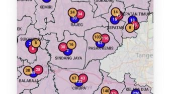 GAWAT! Hampir Semua Kecamatan di Kabupaten Tangerang Zona Merah COVID-19