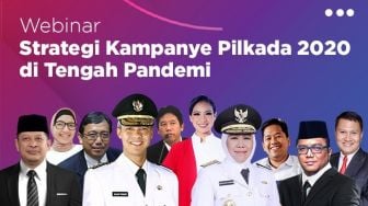 Pantengin Siang Ini, Bedah Strategi Pilkada 2020 di Live Webinar Suara.com