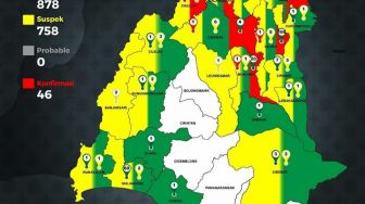 Kasus Positif Covid-19 di Lebak Melonjak Jadi 46 Orang