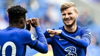 Debut yang Manis, Timor Werner Langsung Cetak Gol buat Chelsea