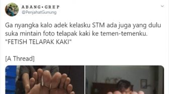 Tak Kalah Aneh, Siswa STM di Jogja Ini Punya Fetish Telapak Kaki