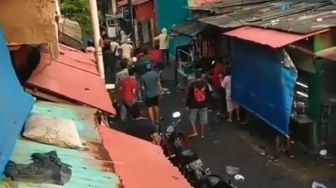 Polisi Amankan 15 Pelaku Tawuran di Pasar Manggis