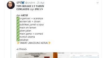 Lulus Cumlaude dan Langsung Kerja, Mahasiswi ini Bocorkan Kunci Suksesnya