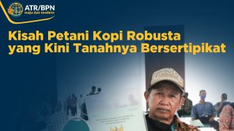 Sempat Ragu, Petani Kopi Ini Sekarang Tanahnya Bersertifikat