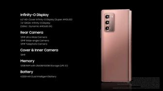 Samsung Galaxy Z Fold 3 Andalkan Kamera di Bawah Layar?
