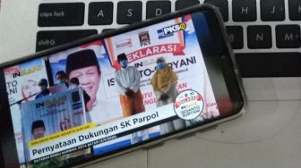 Gubernur Petahana Isdianto Gandeng Suryani Deklarasi Maju Pilkada Kepri