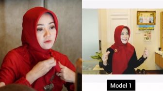3 Tutorial Hijab Segiempat Simple dan Mudah