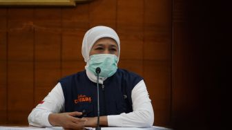 Amukan COVID-19 di Jawa Timur, Gubernur Khofifah: Perlu Ditarik Rem Darurat