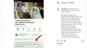 Terungkap! Kisah Haru di Balik Pengantin Wanita yang Menangis Bak Kesurupan