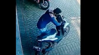 Niat Curi Honda BeAT, Maling Motor Dibikin Kaget karena Muncul Sosok Ini