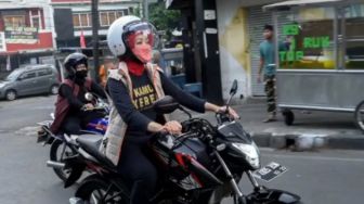 Potret Istri Ridwan Kamil Naik Motor Sport Bikin Pangling, Kece Juga Nih!