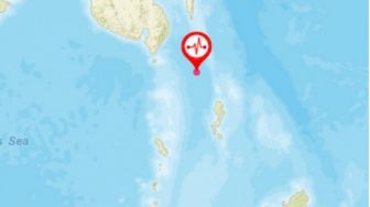 Gempa Bumi Besar 6,9 SR Guncang Talaud Semalam