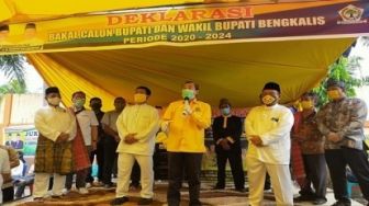 Gubernur Syamsuar Hadiri Deklarasi Indra Eet, Ini Kata Bawaslu Riau