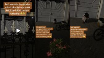 Sepedaan Kesasar hingga Jam 2 Subuh, Anak Perempuan Nangis di Pinggir Jalan