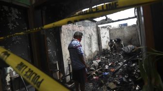 Perumahan Padat di Jatinegara Terbakar, Rumah Eko Kini Ludes Tak Bersisa