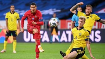 Cristiano Ronaldo Sudah Bikin 101 Gol buat Timnas Portugal
