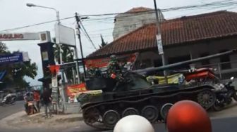 Tabrakan Tank Viral, Kodam Siliwangi Bantah Akan Jerat Penyebar Video dengan UU ITE