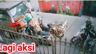 Oknum Ojol Curi Motor, Selesai Pakai Materai Rp 6000, Warganet: Enak Bener!