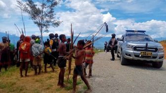 Bentrok Warga Di Jayawijaya Papua, TNI Siagakan Pasukan Dua SSK